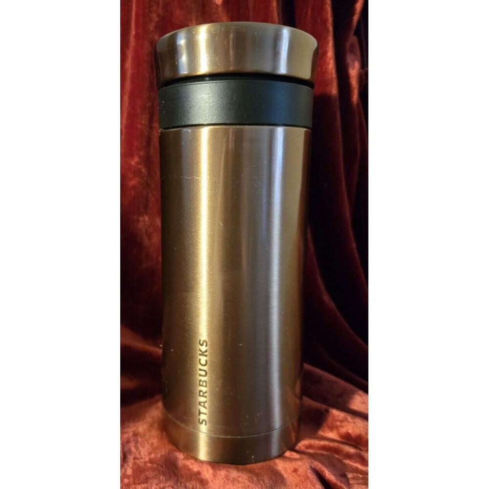 STARBUCKS Tumbler - Metallic Pink - 2010 - 10oz